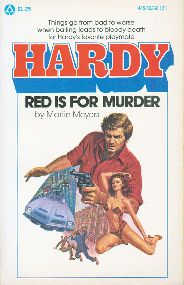 Hardy, Red is for Murder by Martin Meyers